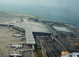 香港机场地图,香港赤鱲角国际机场交通地图,香港赤鱲角机场位置